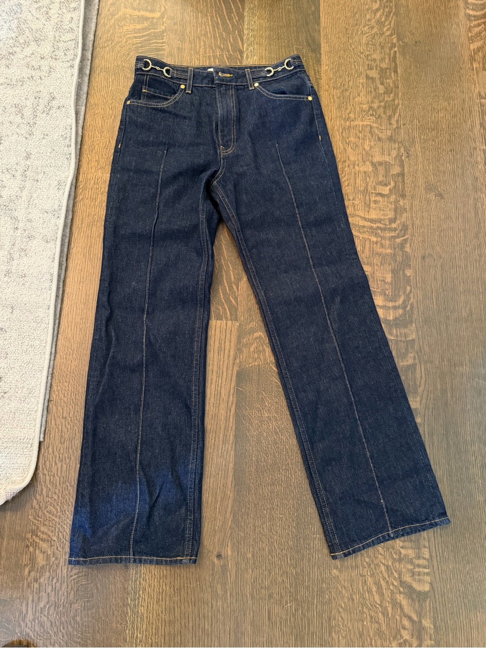 Ulla Johnson Women’s Indigo Straight-Leg Jeans